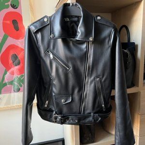 Zara Faux Leather Jacket